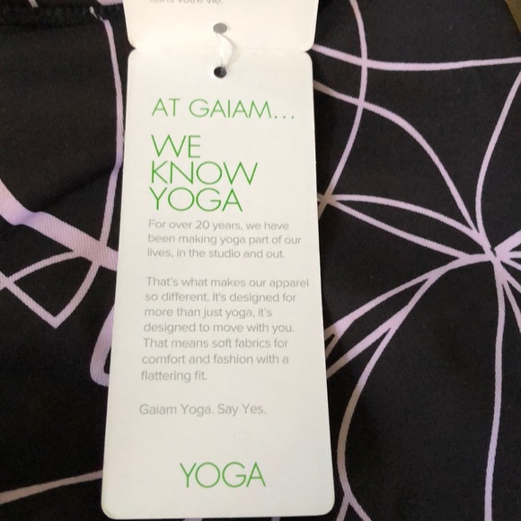 Gaiam NWT capri legging - Picture 6 of 12